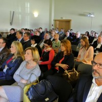 Uczestnicy konferencji „W kierunku gospodarki niskoemisyjnej – realizacje, plany, wizje” 