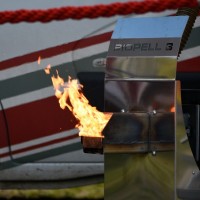 Pokaz palnika stosowanego w nowoczesnych kotłach na biomasę 