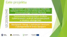 Slajd przedstawiający celel projektu - szczegółowe